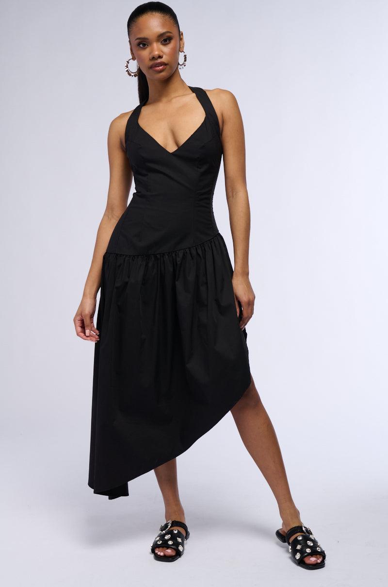 MYKONOS POPLIN MIDI DRESS Product Image