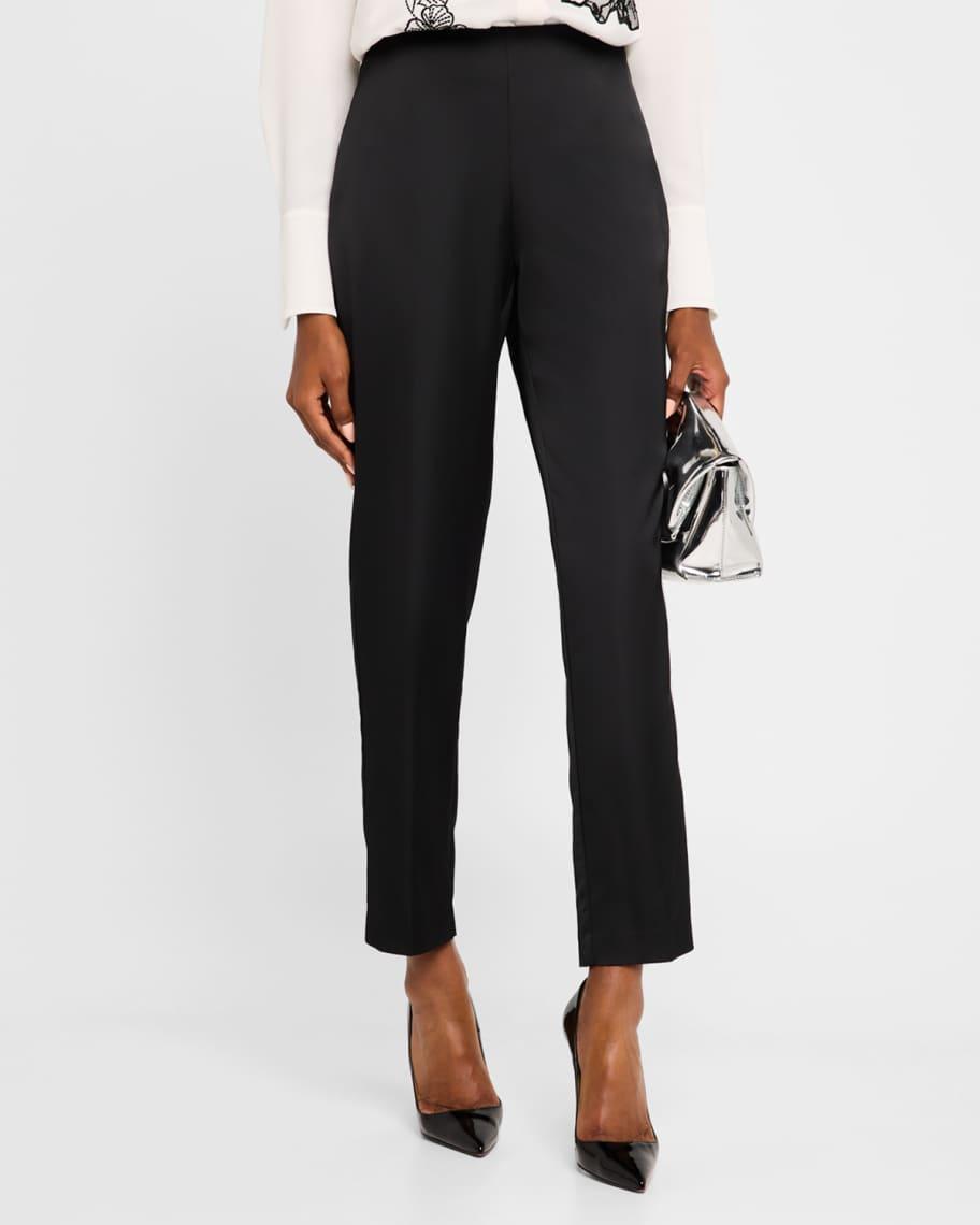 Cropped Cigarette Pants Product Image