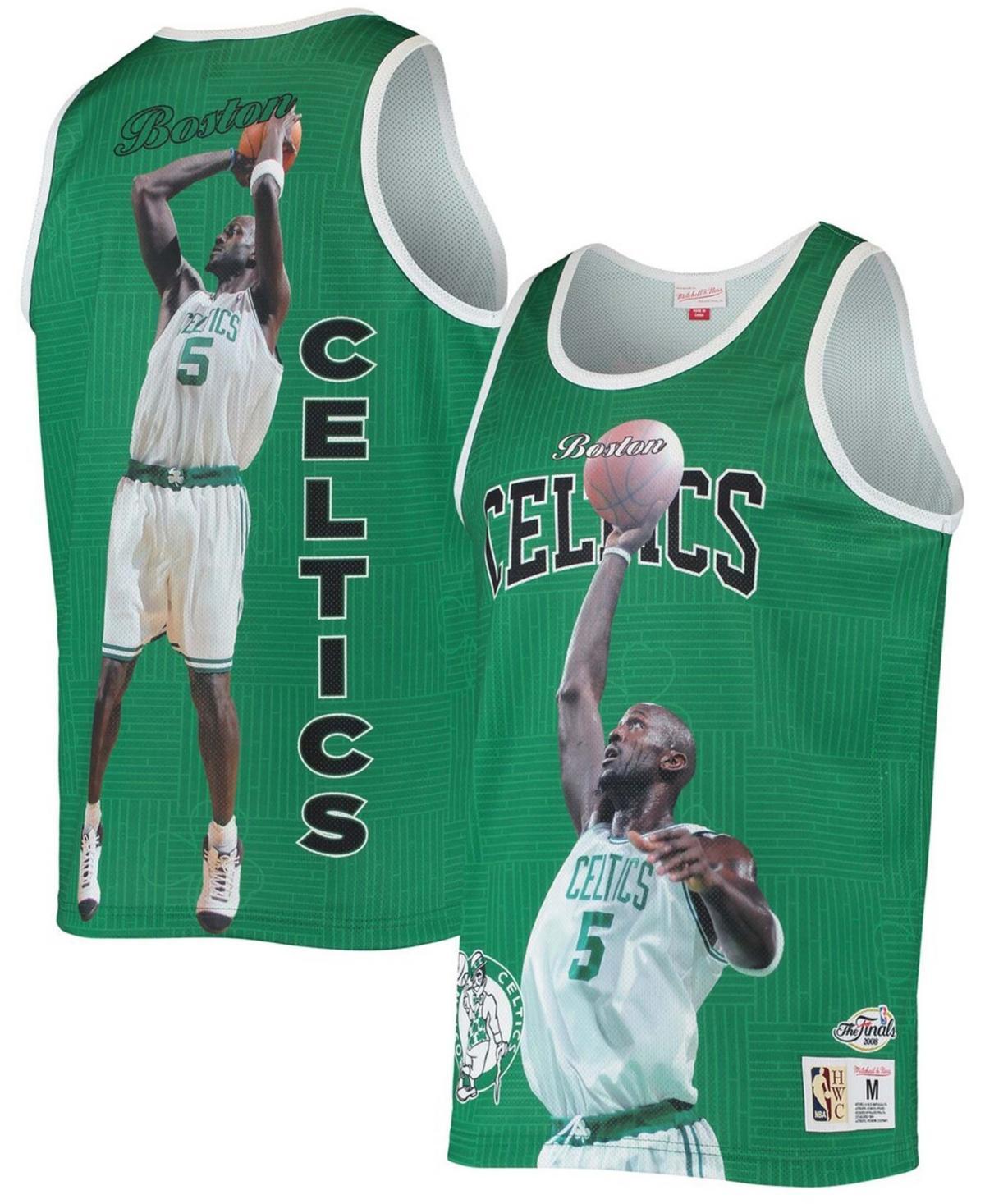 Mens Kevin Garnett Kelly Green Boston Celtics Hardwood Classics Player Tank Top Product Image