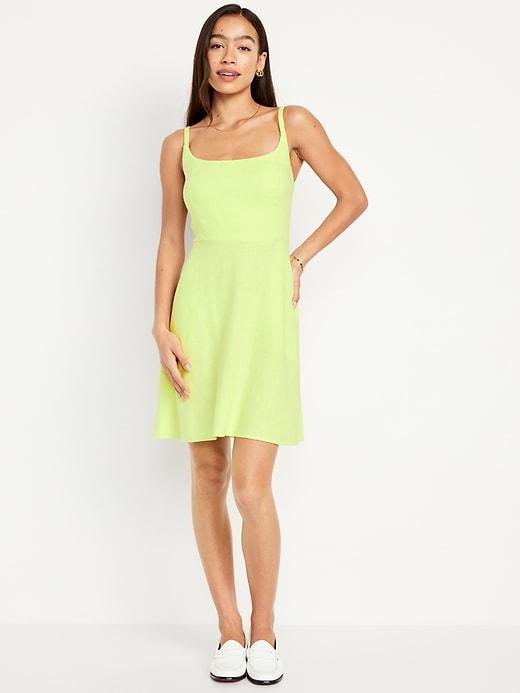 Fit & Flare Cami Mini Dress Product Image