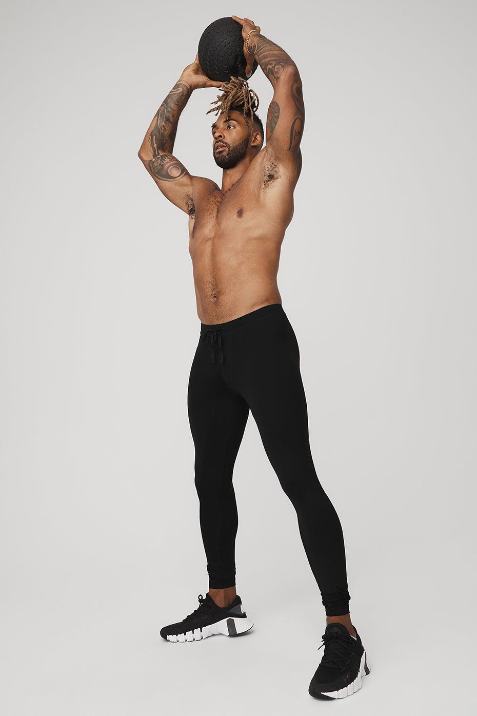 Warrior Compression Pant - Jet Black Male Product Image