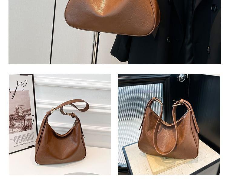 Faux Leather Crossbody Bag Product Image