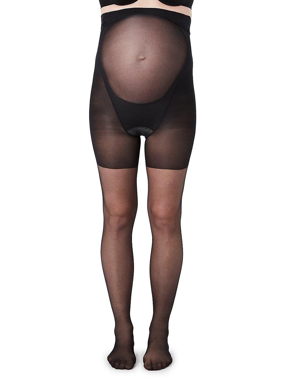 Womens Mama Maternity Full-Length Pantyhose Product Image