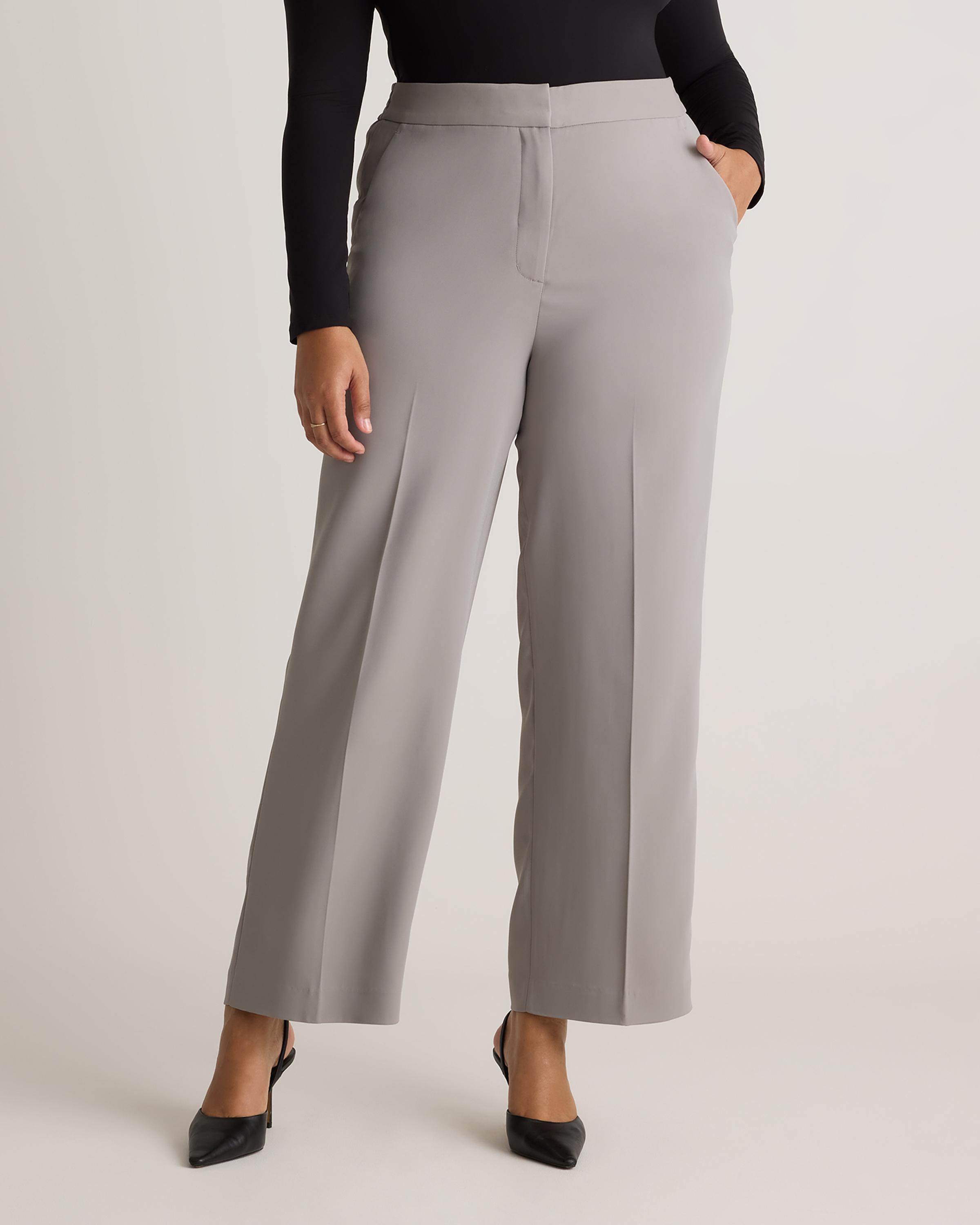 Stretch Crepe Classic Trouser Pants Product Image