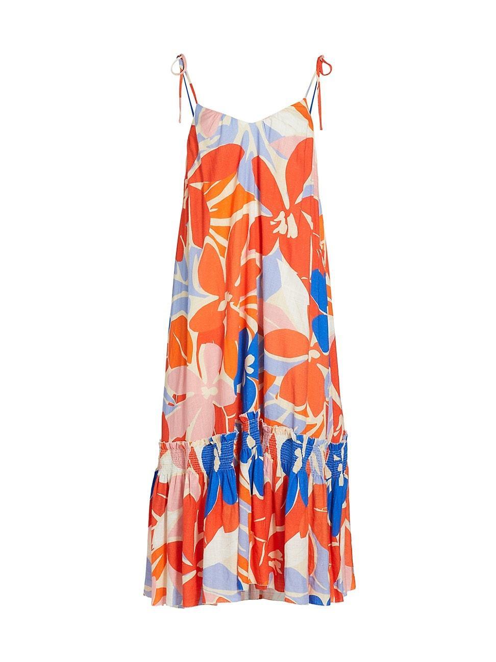 Womens Indiria Floral Swing Maxi Dress Product Image