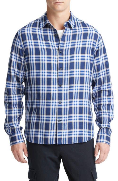 Vince Venice Plaid Button-Up Shirt Product Image