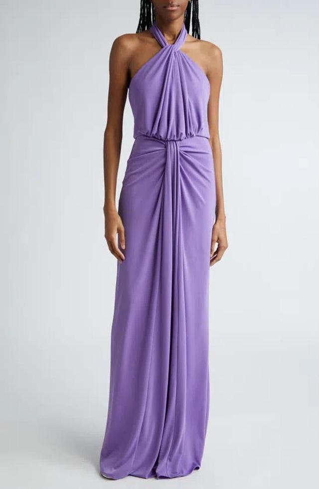 Cinq A Sept Kaily Gown In Plum Burst Product Image