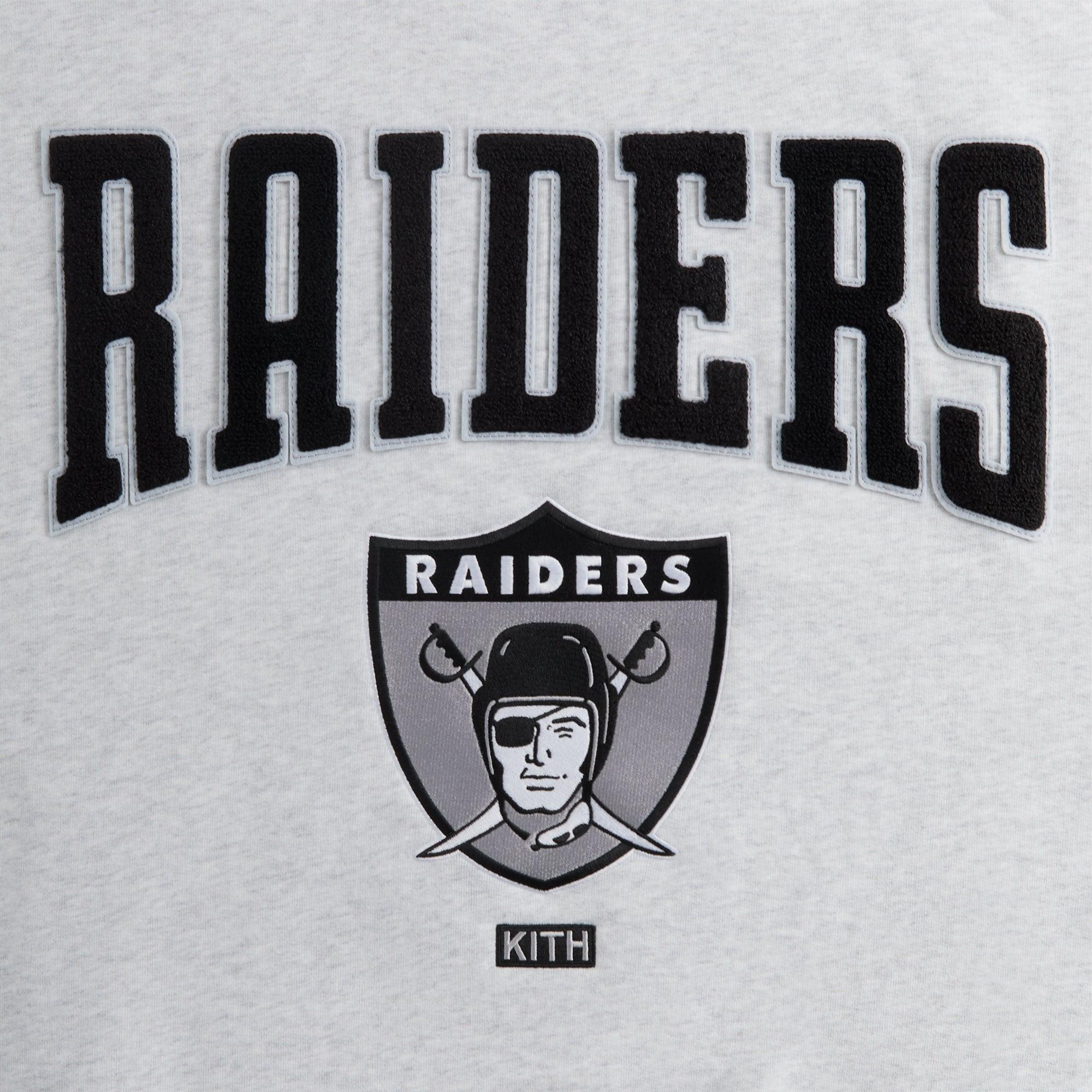 Kith & '47 for the NFL: Raiders Nelson Crewneck - Light Heather Grey Male Product Image