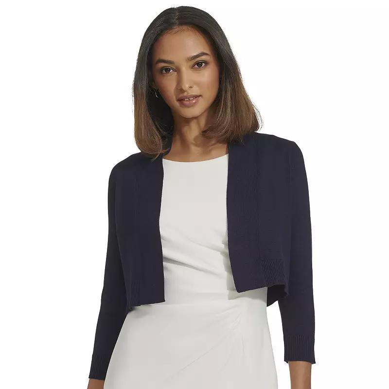 Womens Harper Rose Open Front Shrug Cardigan Blue Product Image