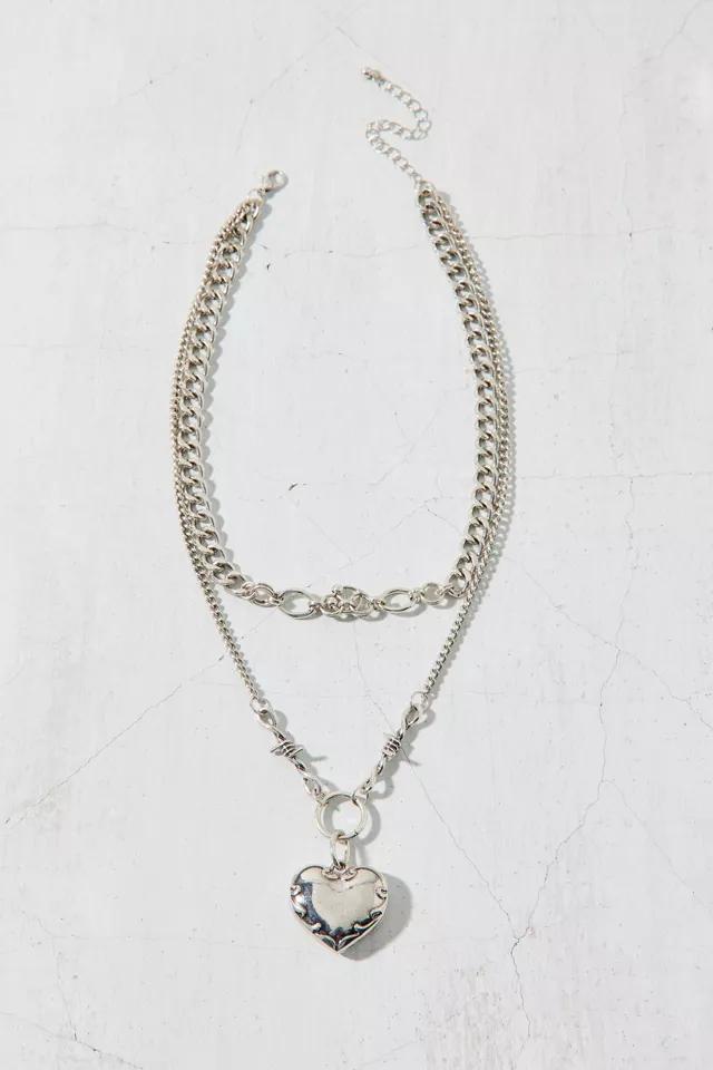 Ember Heart Layered Necklace Product Image