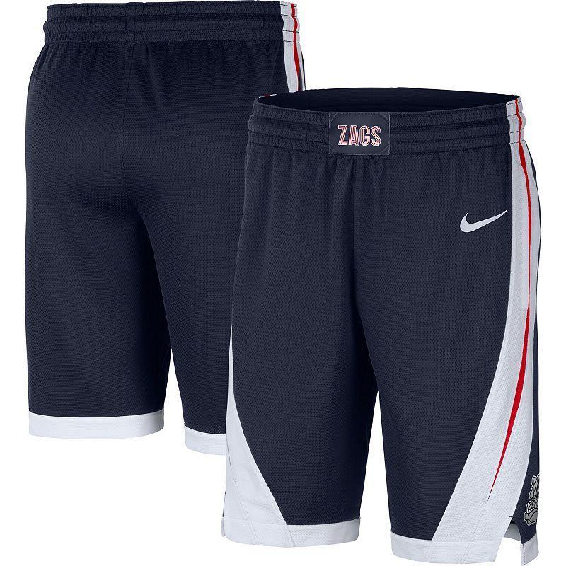 Mens Nike Navy Gonzaga Bulldogs Replica Performance Basketball Shorts Blue Product Image