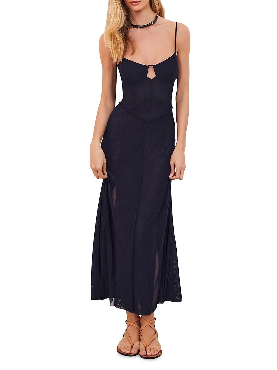 Womens Maya Bustier Midi Dress Product Image