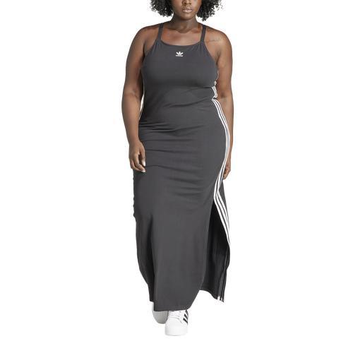 adidas Originals Womens adidas Originals adicolor 3-Stripes Lifestyle Maxi Dress PS - Womens Black Product Image