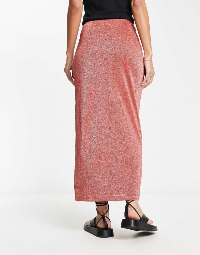 Charlie Holiday Anouk midi skirt in pink - part of a set Product Image