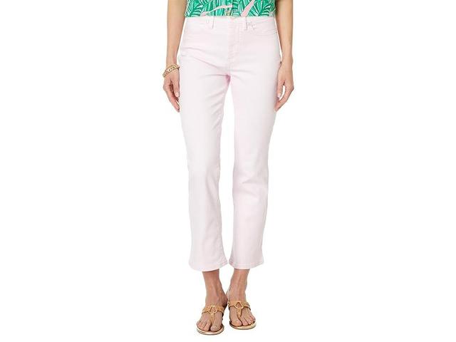 Lilly Pulitzer Annet High-Rise Crop Flare (Misty ) Women's Jeans Product Image