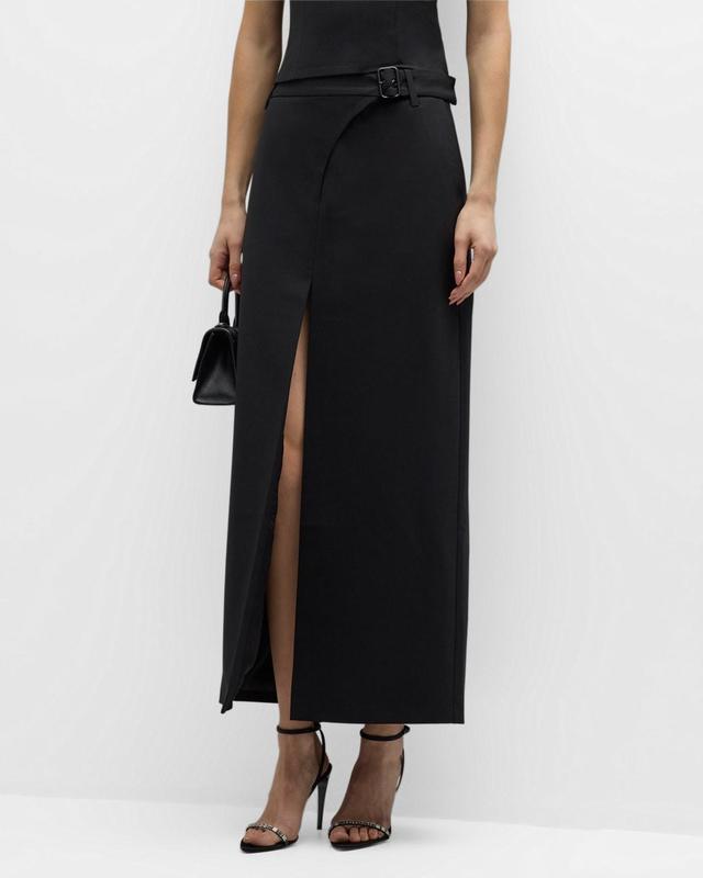 Leonardo Belted Midi Skirt Product Image