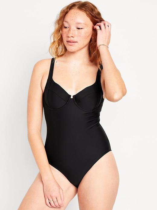 Underwire One-Piece Swimsuit Product Image