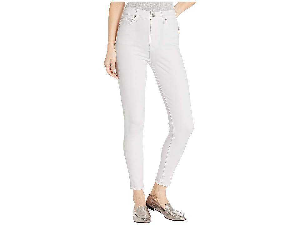 Womens High-Rise Luxe Ankle Skinny Jeans Product Image