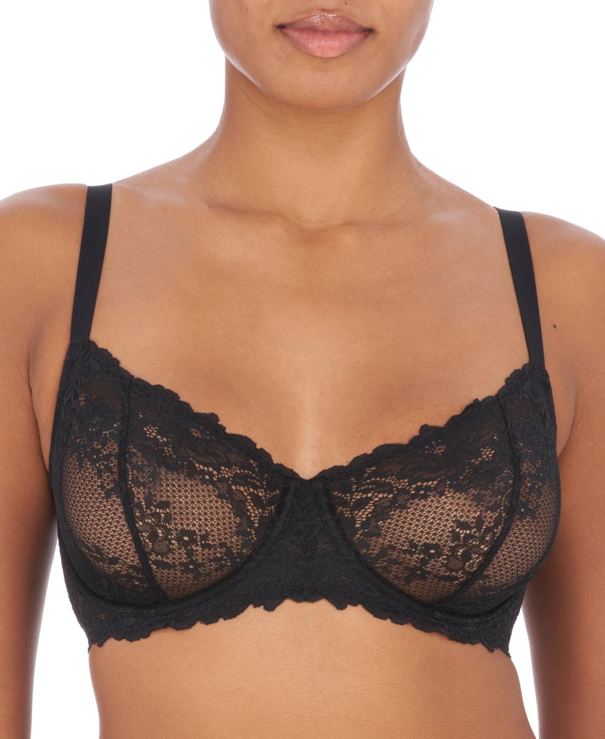 Natori Heavenly Lace Convertible Balconette Bra Product Image