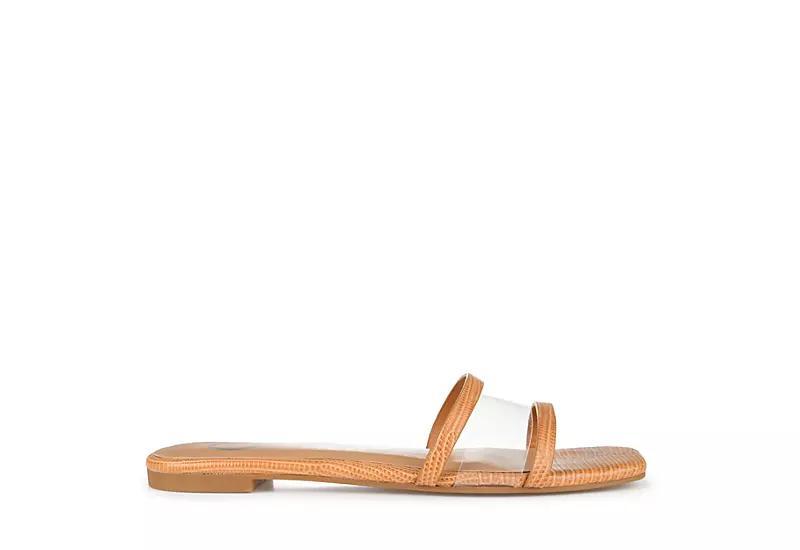 Journee Collection Ramira Womens Slide Sandals Snake Product Image