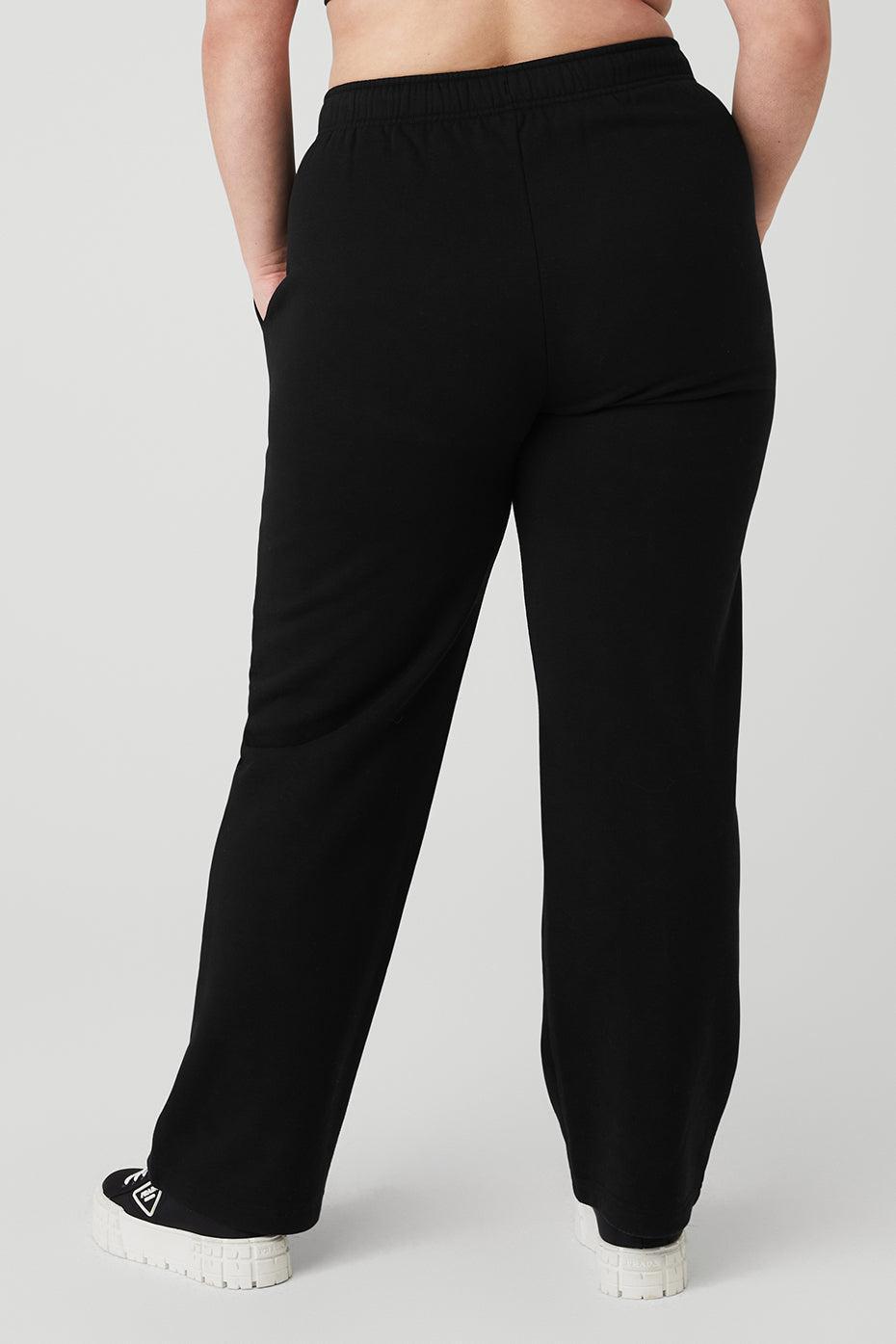 Accolade Straight Leg Sweatpant - Black Female Product Image