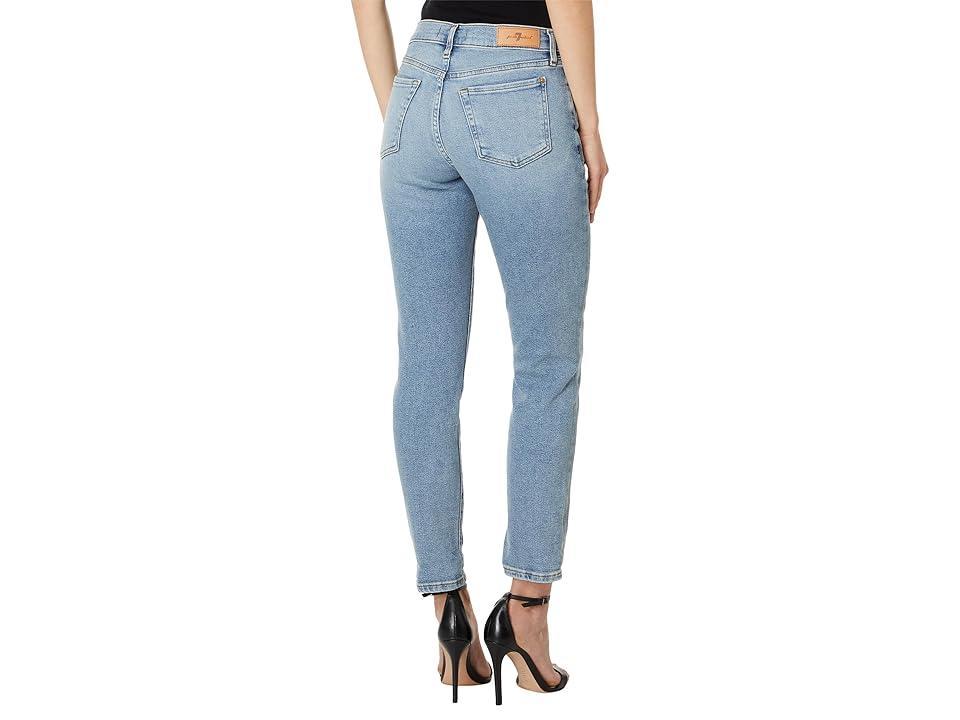 7 For All Mankind Josefina High Waist Ankle Boyfriend Jeans Product Image