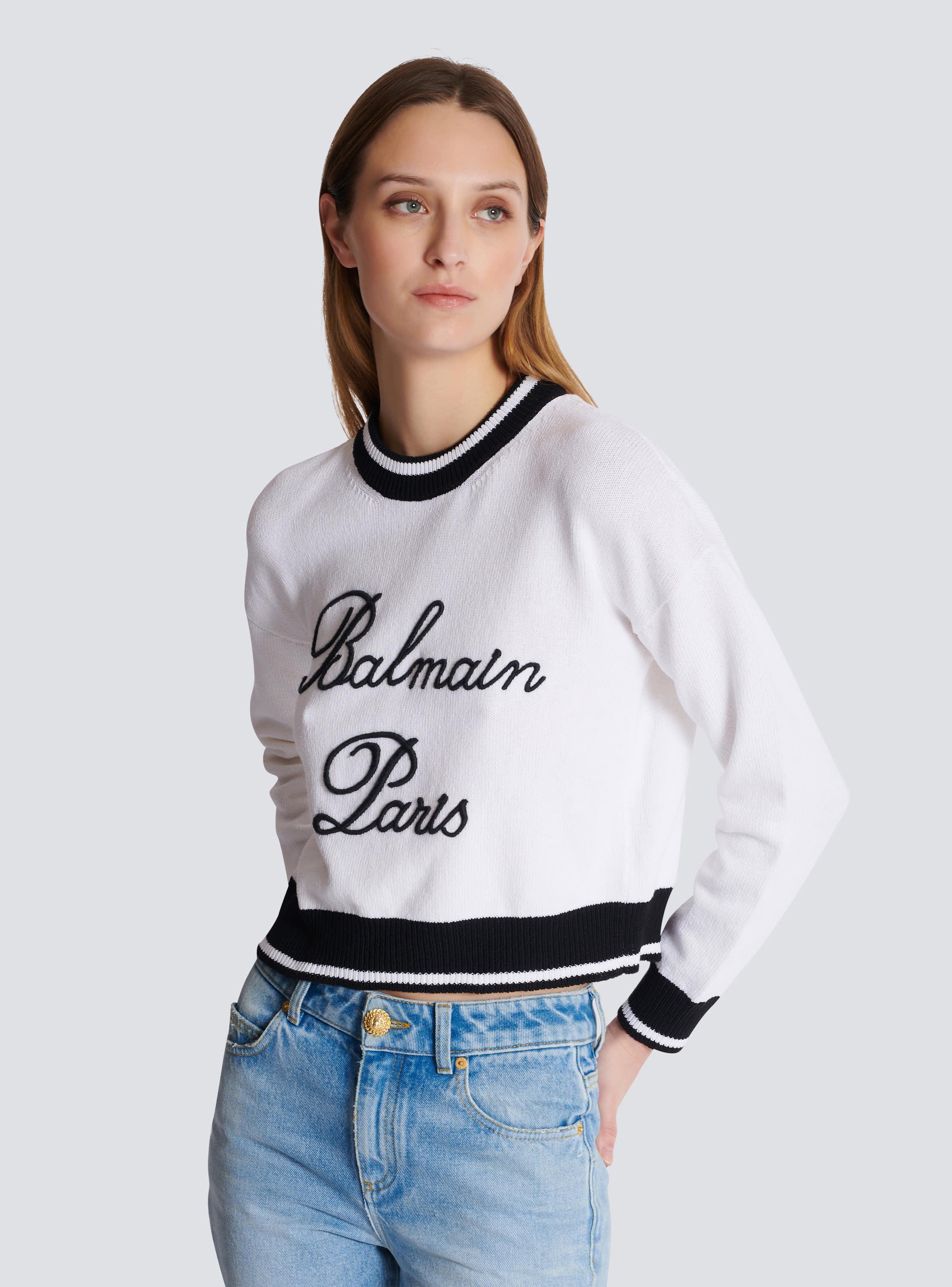 Balmain Signature knit jumper Product Image