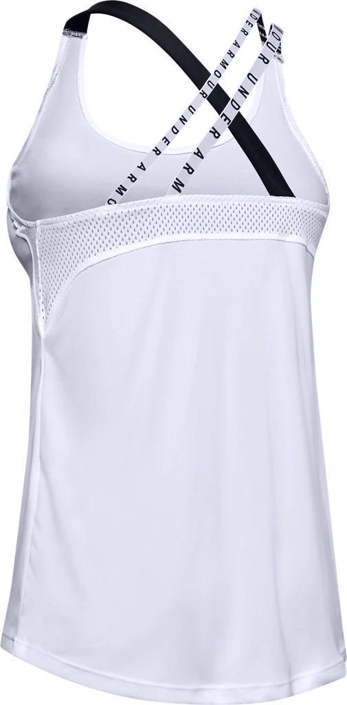 Women's HeatGear® Armour Wordmark Double Strap Tank Product Image