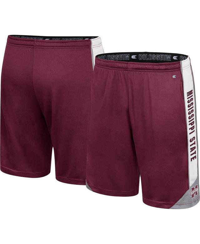 Mens Colosseum Maroon Mississippi State Bulldogs Haller Shorts Product Image