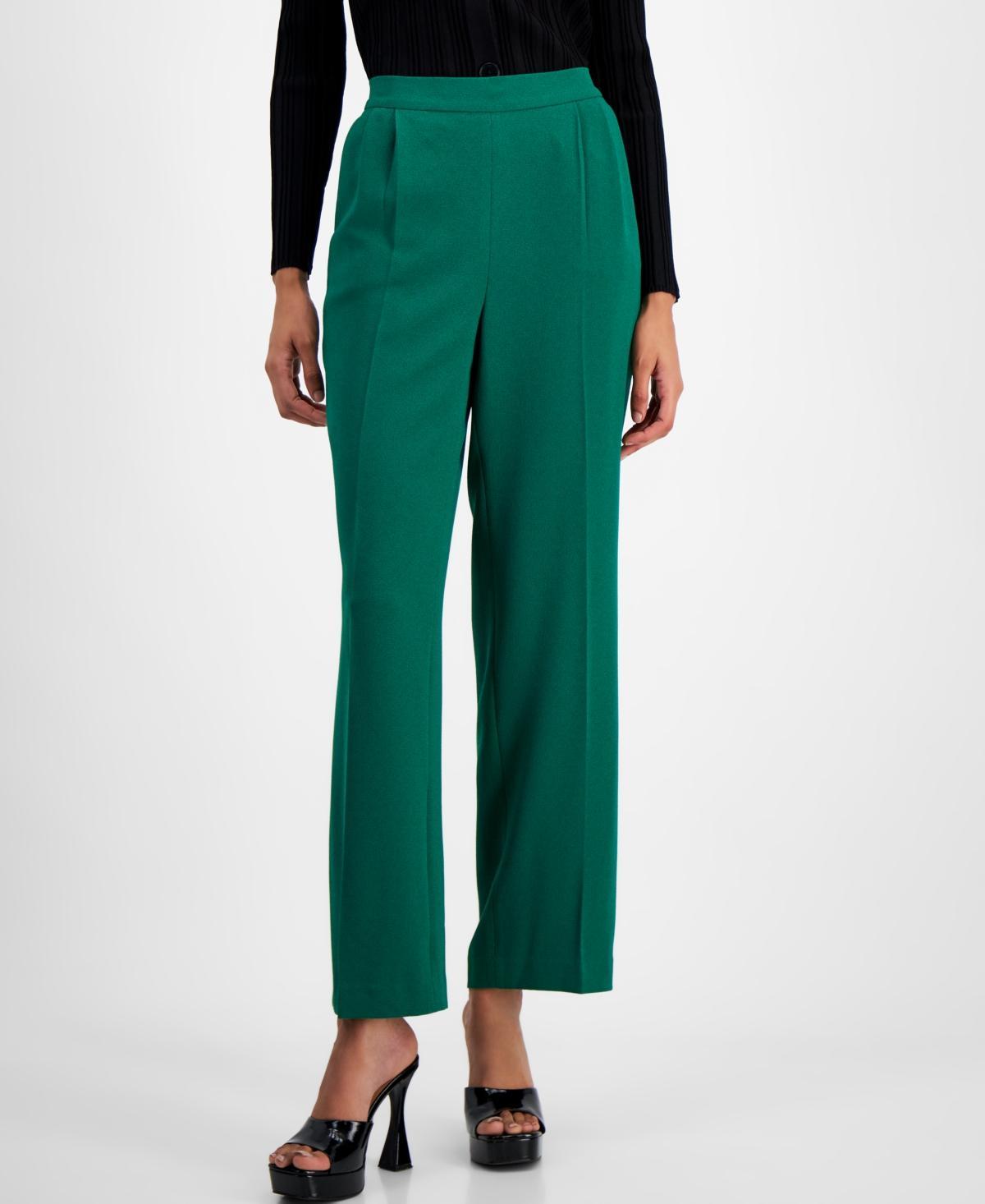 Bar Iii Womens High-Rise Wide-Leg Pants, Created for Macys Product Image