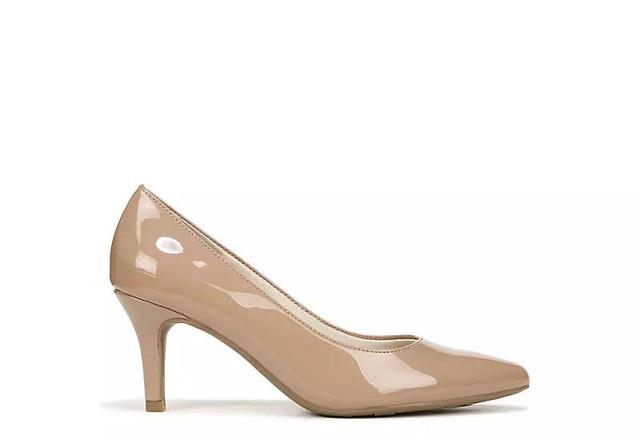 LifeStride Sevyn Pumps (Desert Nude Patent) High Heels Product Image