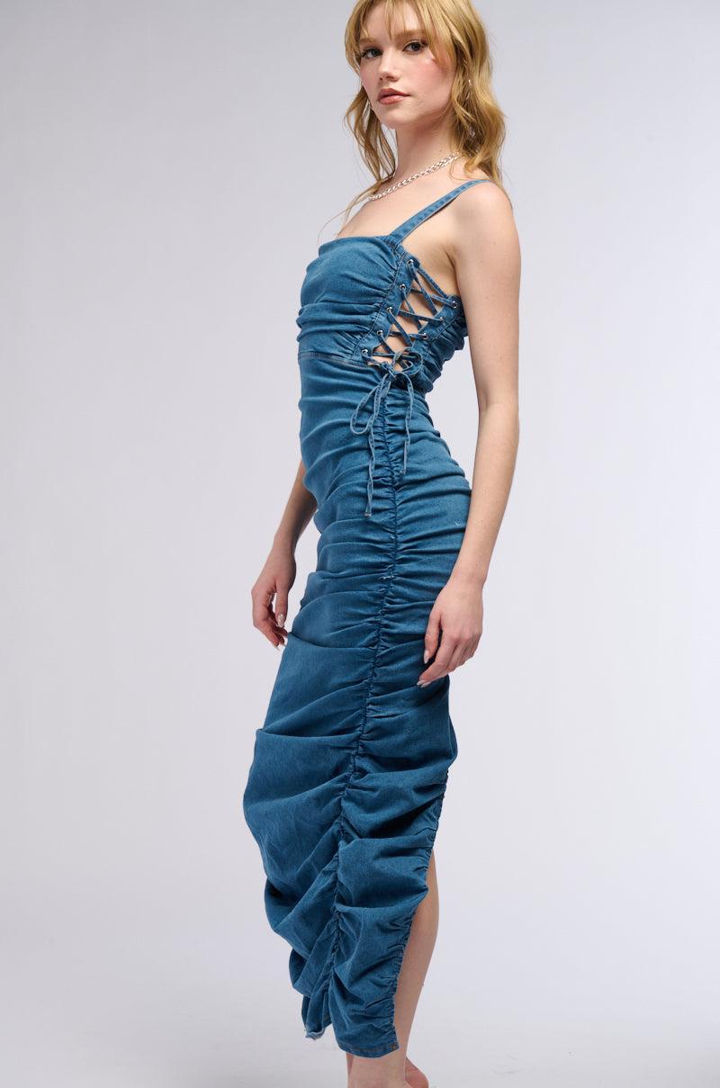 ANOTHER LIFE DENIM DRESS Product Image