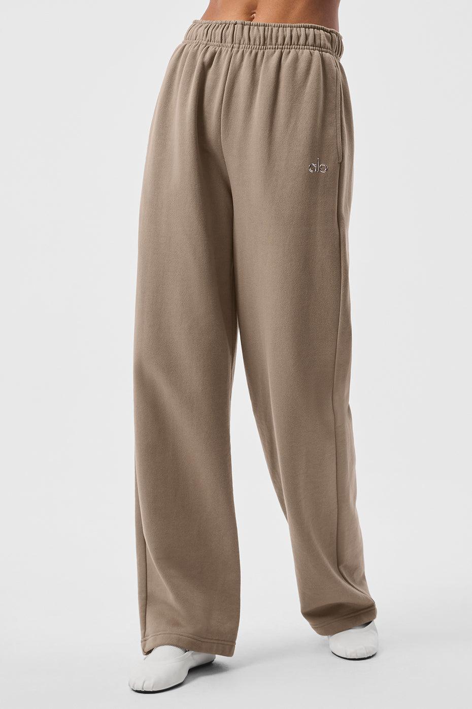 Accolade Straight Leg Sweatpant - Gravel Female Product Image