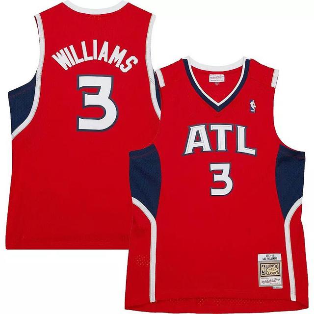 Mens Mitchell & Ness Lou Williams Atlanta Hawks Hardwood Classics Swingman Jersey Product Image