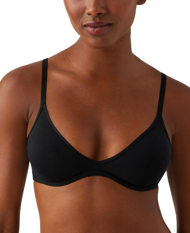 b.temptd by Wacoal Womens Cotton To A Tee Scoop Underwire Bra 951272 Product Image