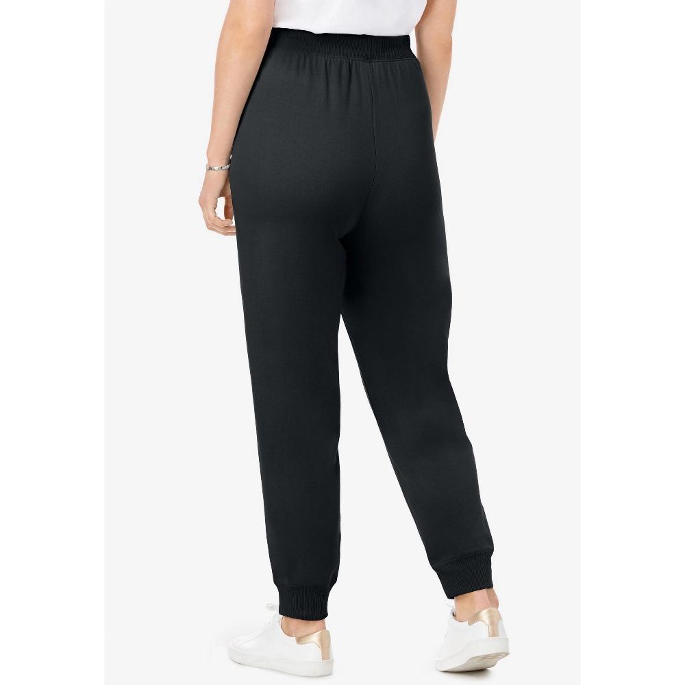 Woman Within Women's Plus Size Better Fleece Jogger Sweatpant Product Image