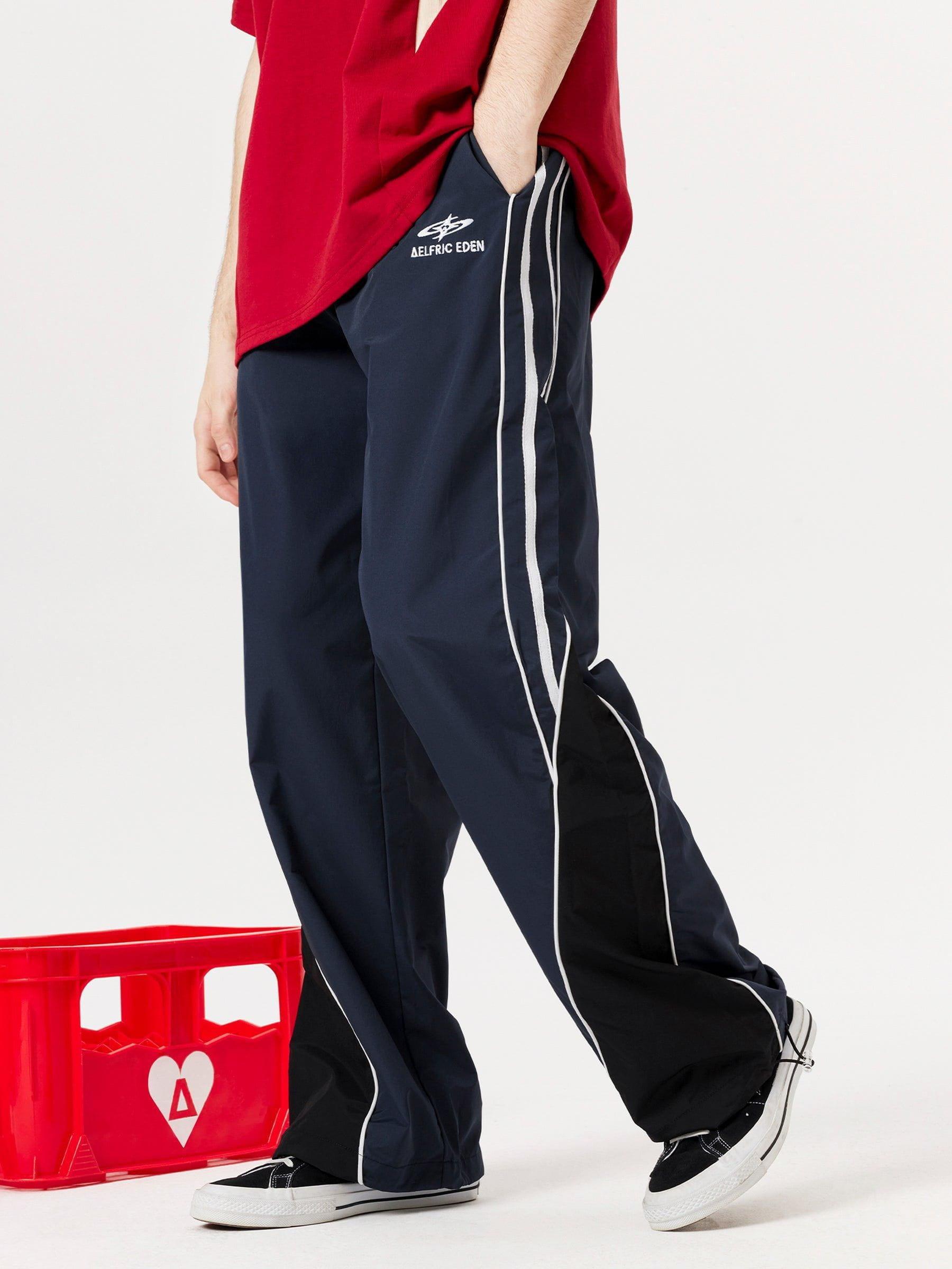 Aelfric Eden Embroidery Patchwork Track Pants Product Image