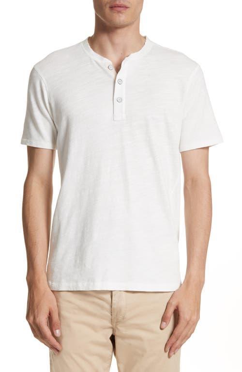 rag & bone Classic Short Sleeve Henley Product Image