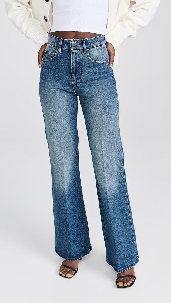 AMI Flare Fit Jeans | Shopbop Product Image