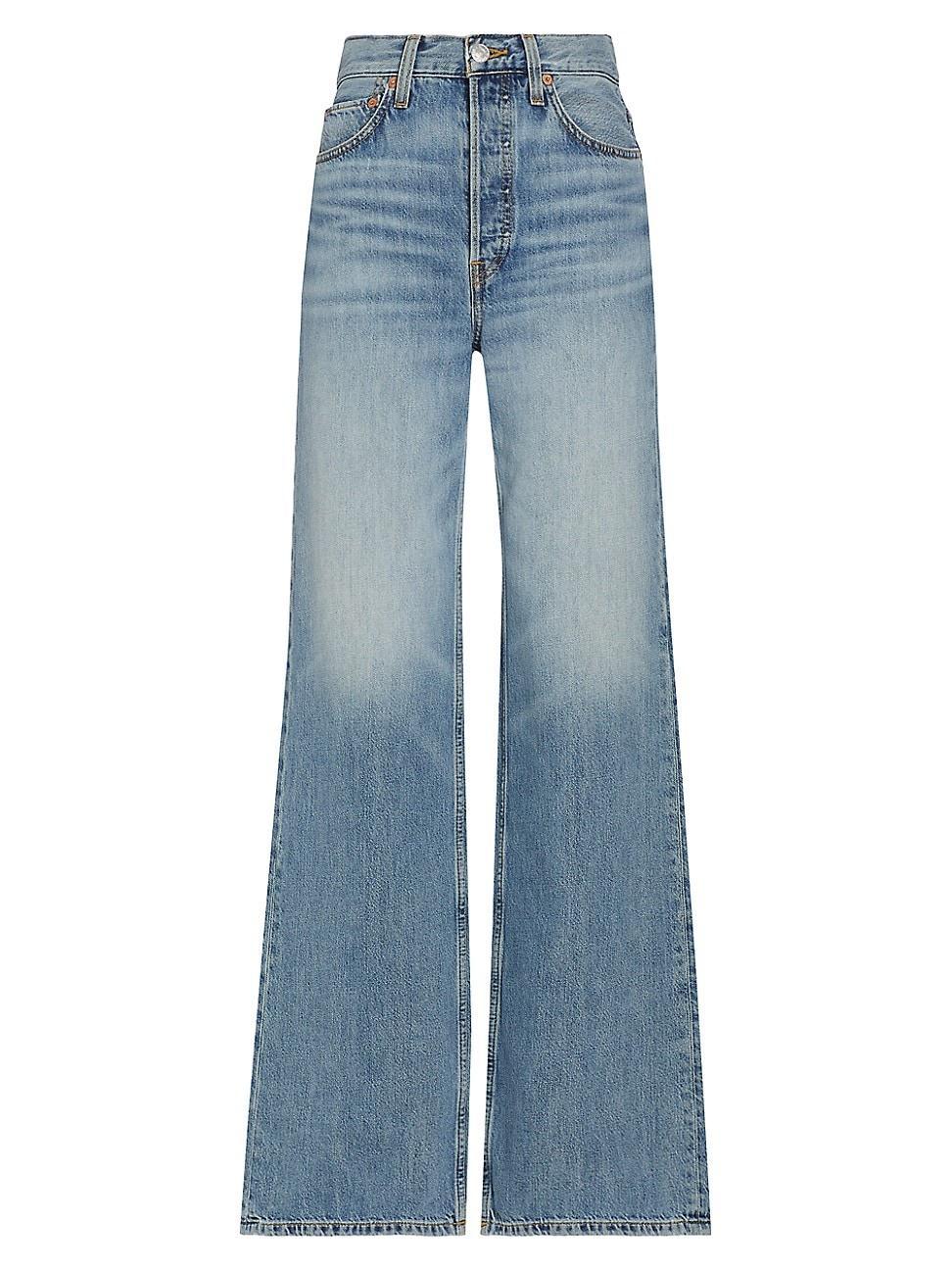 Re/Done 70s Ultra High Waist Wide Leg Jeans Product Image