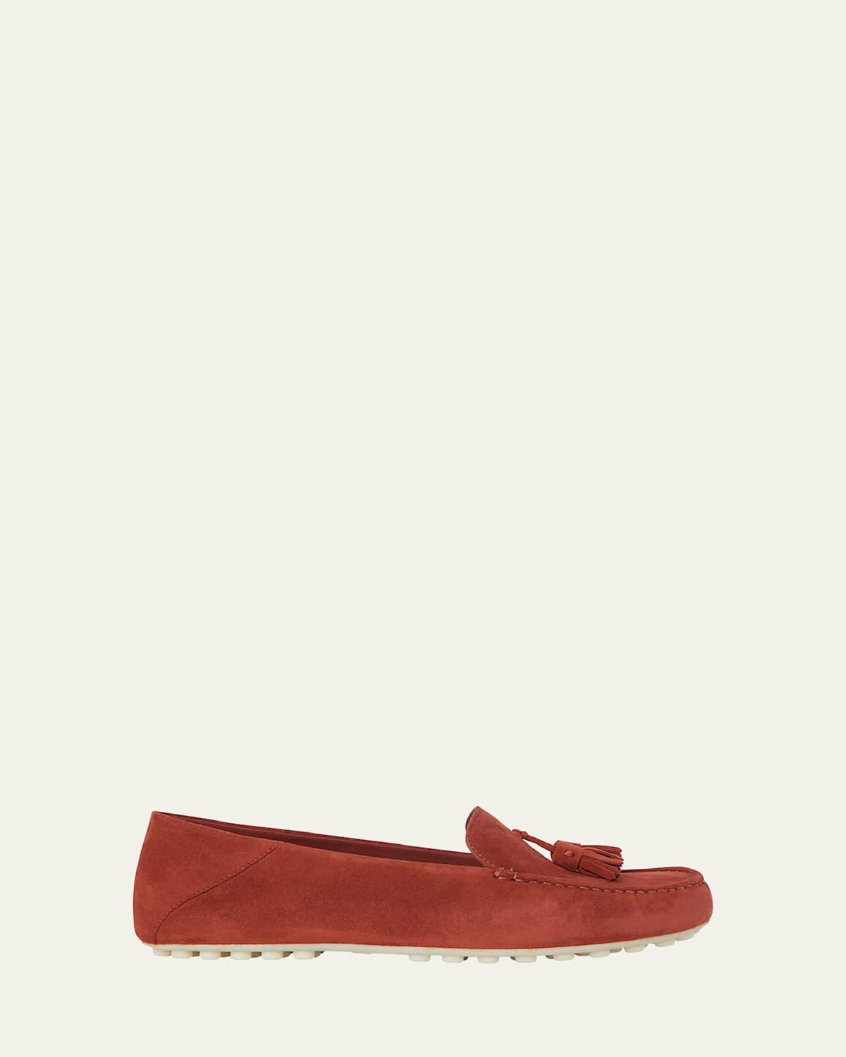 Suede Tassel Moccasin Loafers Product Image