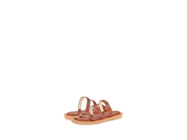 Frye Faye Strappy Slide (Cognac) Women's Shoes Product Image