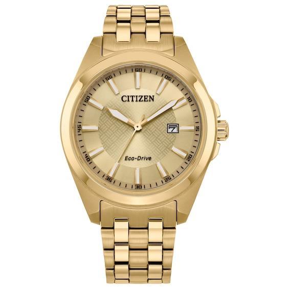 Citizen Eco-Drive Mens Peyten Stainless Steel Bracelet Watch 41mm Product Image