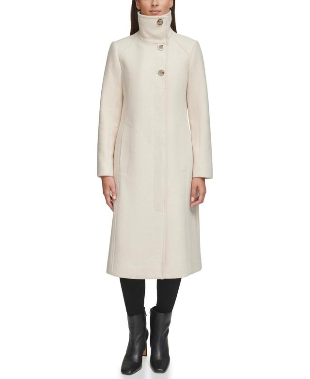 Kenneth Cole Womens Classic Wool Walker Coat Product Image