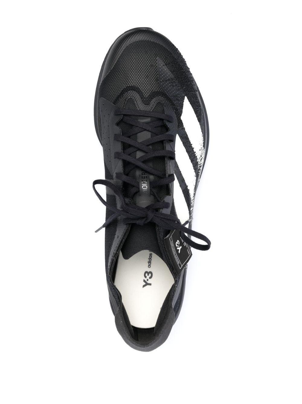 striped lace-up sneakers Product Image