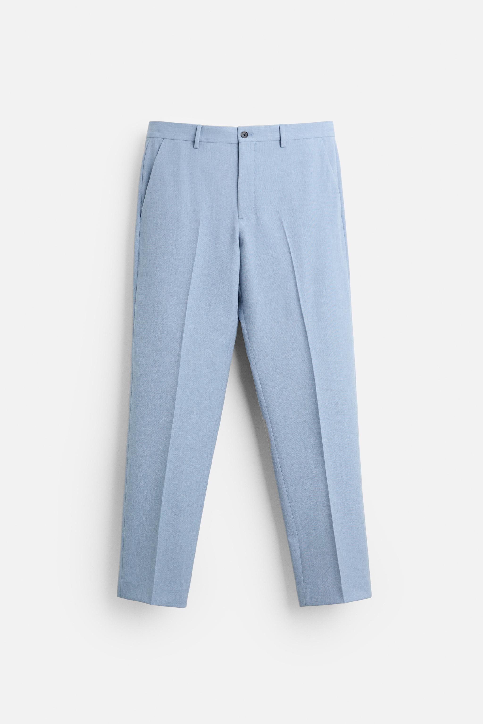 TEXTURED SUIT PANTS Product Image