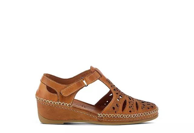 Spring Step Irin Womens Leather T-Strap Shoes Product Image