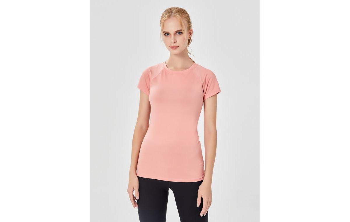 Rebody Active Womens Miracle Play Short Sleeve Top for Women Product Image