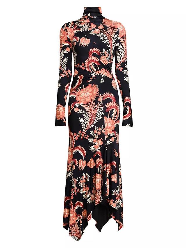 Floral Jersey Maxi Dress Product Image