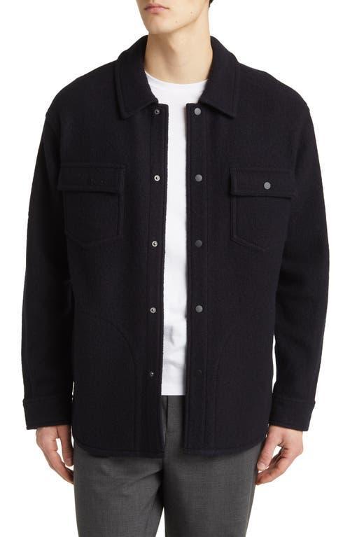 Reigning Champ Warden Boiled Wool Overshirt Product Image